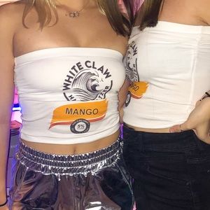 MANGO WHITE CLAW TUBE TOP HALLOWEEN COSTUME